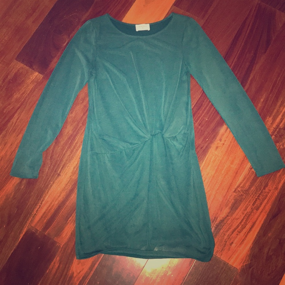 Teal Medium Everly Knot Dress